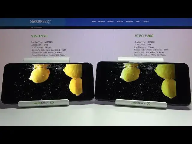 Video thumbnail for Display Comparison - VIVO Y70 vs VIVO Y20s