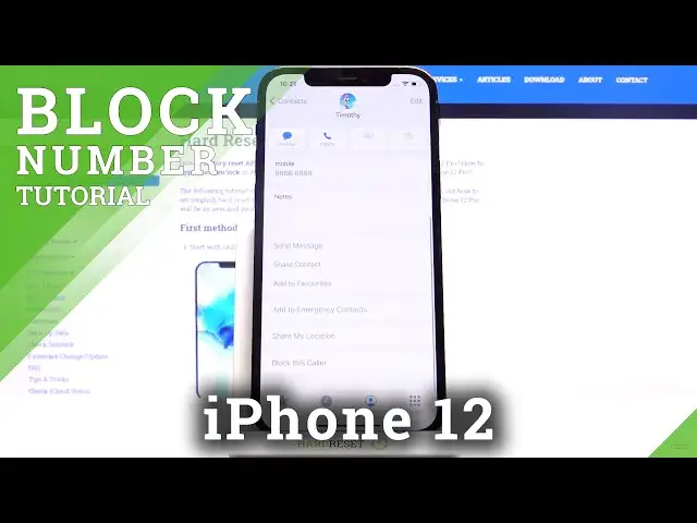 'Video thumbnail for How to Block Number in iPhone 12 – Block Calls'