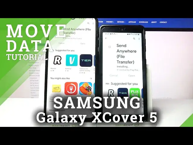 Video thumbnail for How to Move Data from SAMSUNG Phone to SAMSUNG Galaxy Xcover 5 - Send Files Wirelessly
