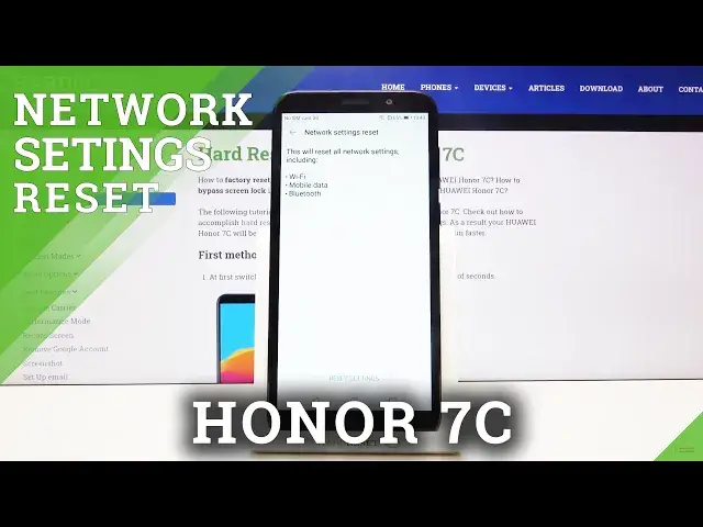 'Video thumbnail for How to Restore Wi-Fi Defaults in Honor 7C - Reset Network Settings'