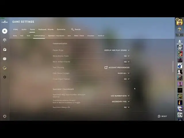 Video thumbnail for How To Mute All Players But Friends In Counter Strike Global Offensive