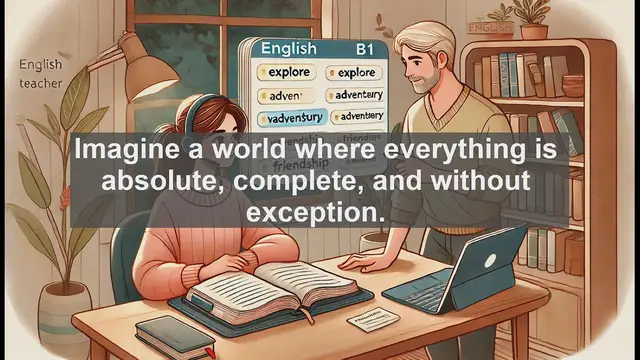 Video thumbnail for 2500 Must Know CEFR B1 Vocabulary - Mastering 'Totally': A Guide to B1 English Proficiency