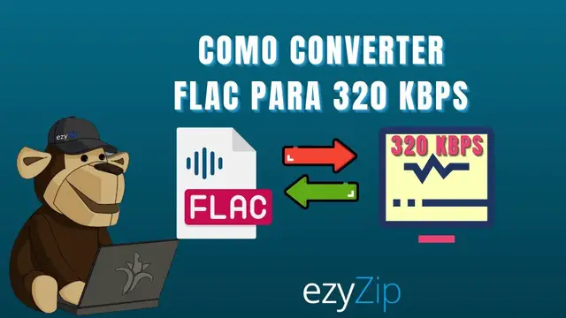 Video thumbnail for 🎵 Como Converter Flac para 320kbps Grátis Online | Nenhuma Instalação de Software Necessária