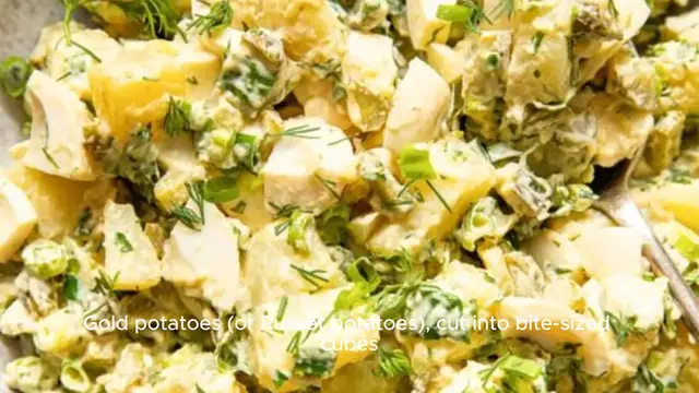 Video thumbnail for Potato salad recipe