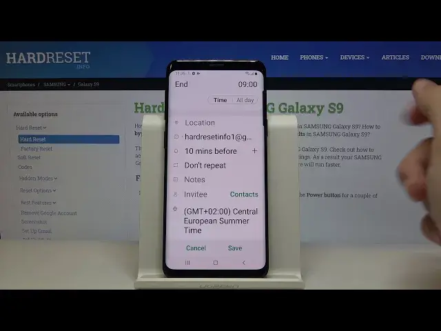 'Video thumbnail for How to Plan in Calenar on Samsung Galaxy S9 – Add Event'