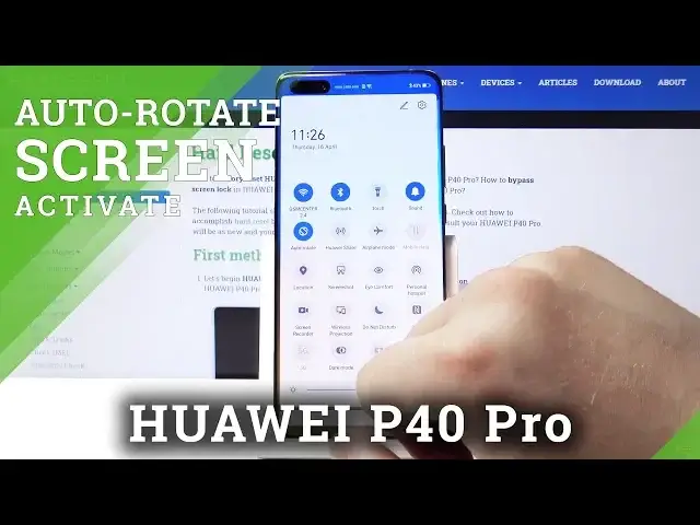 'Video thumbnail for How to Turn On Auto Rotation in Huawei P40 Pro – Automatic Rotation'
