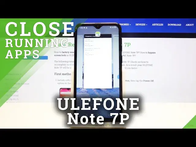 'Video thumbnail for How to Close Background Apps in ULEFONE Note 7P – Running Applications'