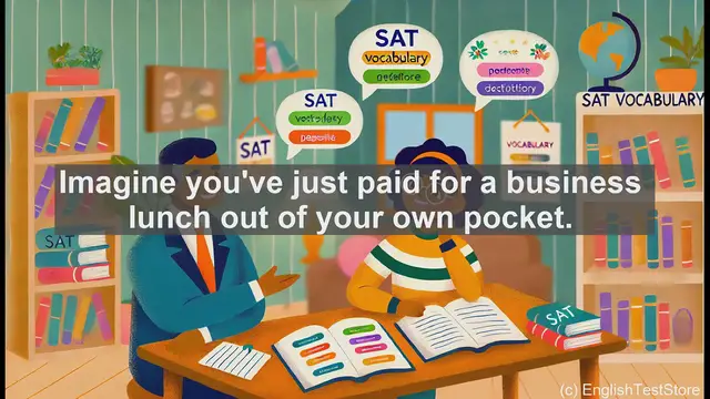 Video thumbnail for 5000 Must Know SAT Vocabulary - Reimburse: A Key SAT Vocabulary Word Explained