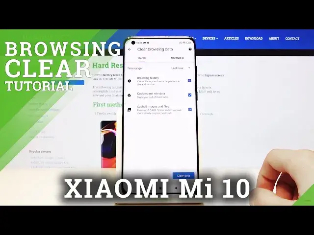 'Video thumbnail for How to Clear Browsing Data in XIAOMI Mi 10 – Delete Browsing History'