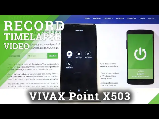 Video thumbnail for How to Record Time Lapse in VIVAX Point X503 – Record Looped Videos