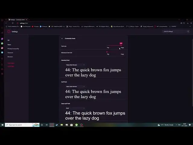 Video thumbnail for Opera GX - How To Customize Font Style & Size