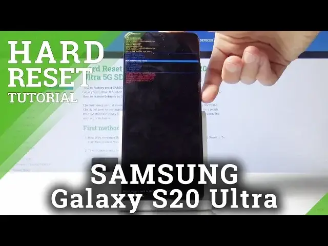 'Video thumbnail for Hard Reset SAMSUNG Galaxy S20 Ultra - Remove Screen Lock / Factory Reset by Recovery Mode'