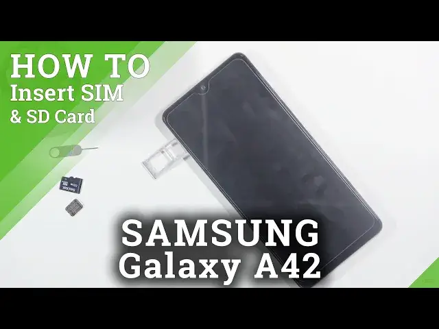 Video thumbnail for How to Insert SIM & SD Cards in SAMSUNG Galaxy A42 – SIM & SD Installation