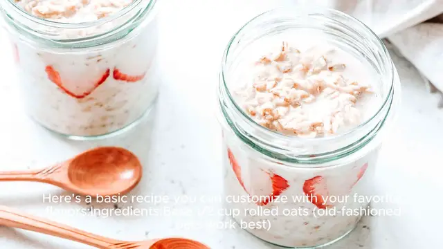 Video thumbnail for Overnight oats recipe