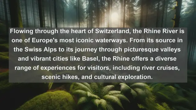 Video thumbnail for Unveiling Switzerland's Natural Treasures: Top 10 Famous Rivers You Need to Explore