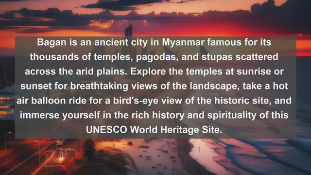Video thumbnail for Discovering Myanmar's Breathtaking Landscapes: Top 10 Must-See Natural Wonders