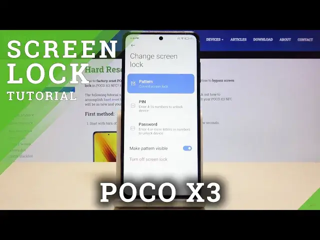 Video thumbnail for How to Set Up Screen Lock on POCO X3 – Change Screen Lock Method