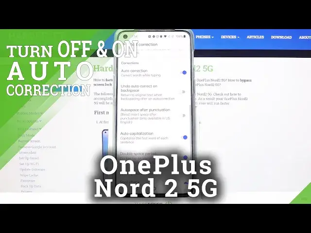 Video thumbnail for How to Turn On/Off Auto Correction on OnePlus Nord 2 – Manage Text Correction Options