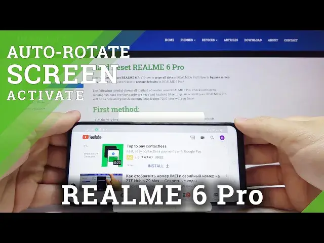 'Video thumbnail for How to Activate Auto Rotation in REALME 6 Pro – Turn the Screen'