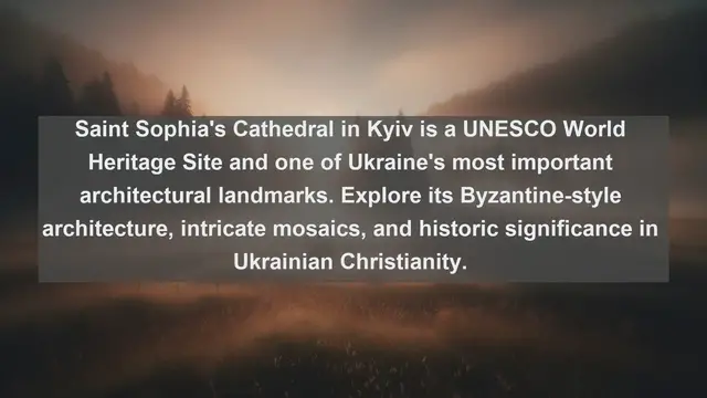 Video thumbnail for Unveiling Ukraine's Architectural Gems: Top 10 Landmarks Revealed
