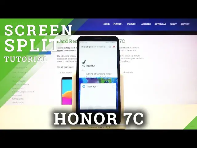 'Video thumbnail for How to Use Double Screen Feature on HUAWEI Honor 7C – Split Screen'