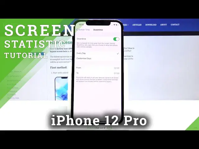 Video thumbnail for How to Set Up Downtime on iPhone 12 Pro – Set Daily Limits