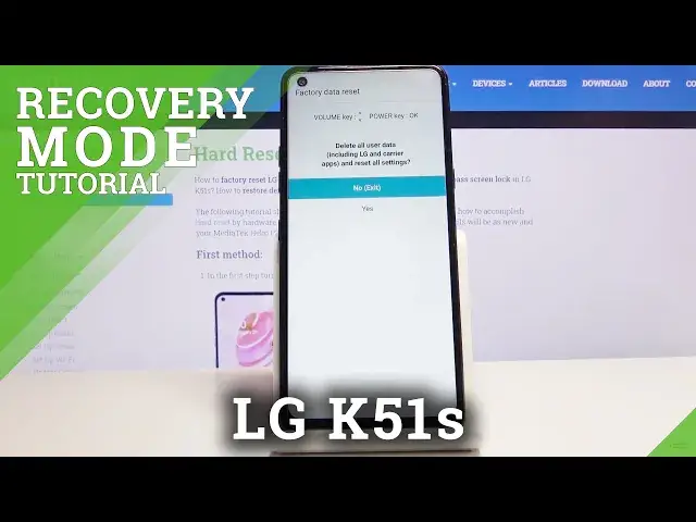 Video thumbnail for How to Remove Screen Lock on LG K51s – Factory Reset by Recovery Mode