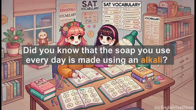 Video thumbnail for 5000 Must Know SAT Vocabulary - SAT Vocabulary: Understanding 'Alkali' and Its Importance
