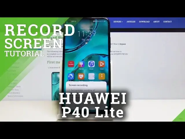'Video thumbnail for How to Record Screen on HUAWEI P40 Lite – Capture Screen Actions'