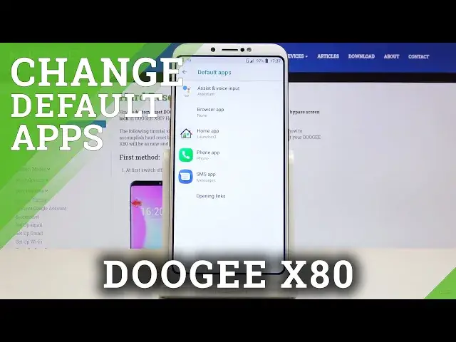 'Video thumbnail for How to Choose Different Default Browser in Doogee X80 - Set Up Default Browser'