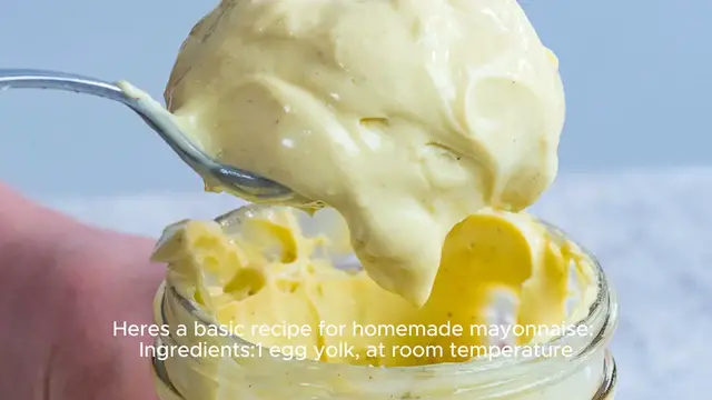 Video thumbnail for Mayonnaise recipe