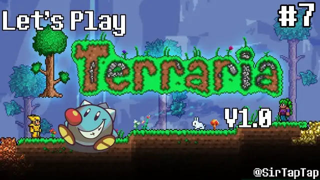 Video thumbnail for Let's Play Terraria Part 7 | A place to call home