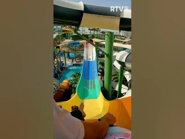 Video thumbnail for SKY SLIDER - WATER SLIDE at AquaMagicaa Water Park #waterpark #shorts #trending