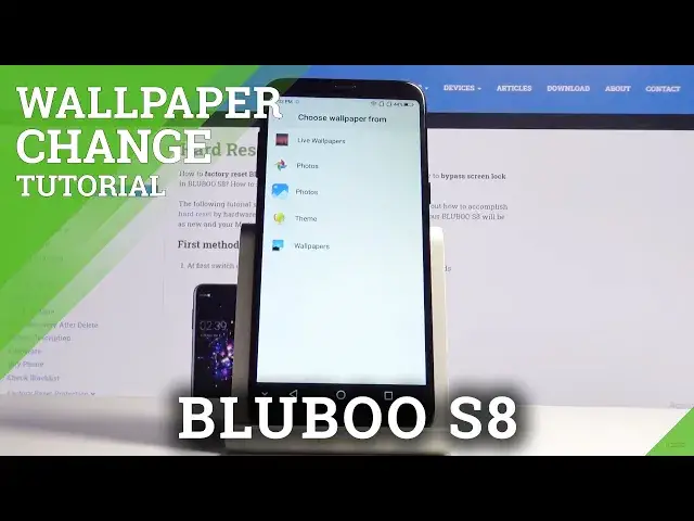 Video thumbnail for How to Change Wallpaper in BLUBOO S8 – Refresh Screen Look