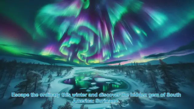 Video thumbnail for Discover Suriname's Winter Wonders: A Tropical Escape
