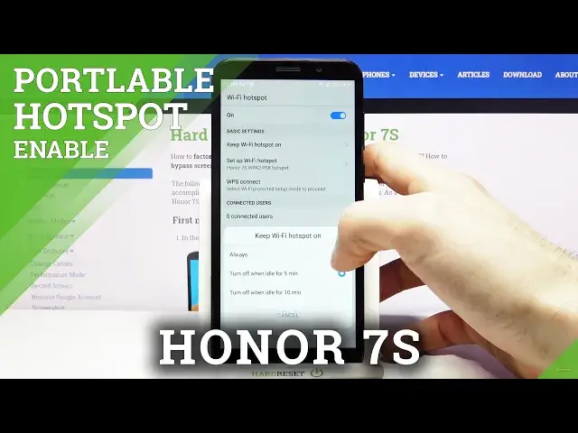 Video thumbnail for How to Use Portable Hotspot on HONOR 7S – Activate Internet Hotspot