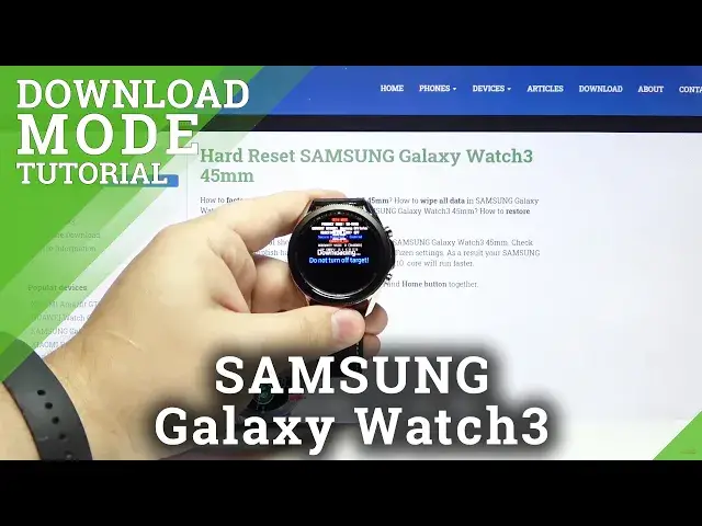 'Video thumbnail for How to Open Download Mode on SAMSUNG Galaxy Watch3 45 mm – Flash Mode'
