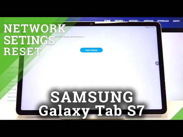 'Video thumbnail for How to Reset Network Settings in SAMSUNG Galaxy Tab S7 – Network Configuration'