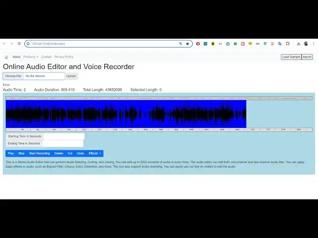 Video thumbnail for Build a FFMPEG Audio Timeline Editor & Recorder in Browser Using Lame.js & Wavesurferjs in JS