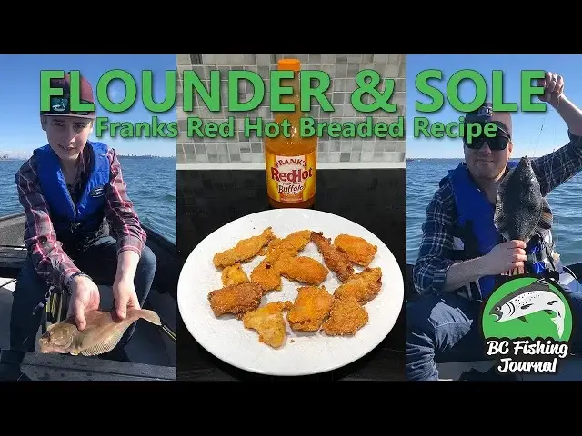'Video thumbnail for Flounder, Sole & Salmon using Franks Red Hot Breaded Fish Recipe'