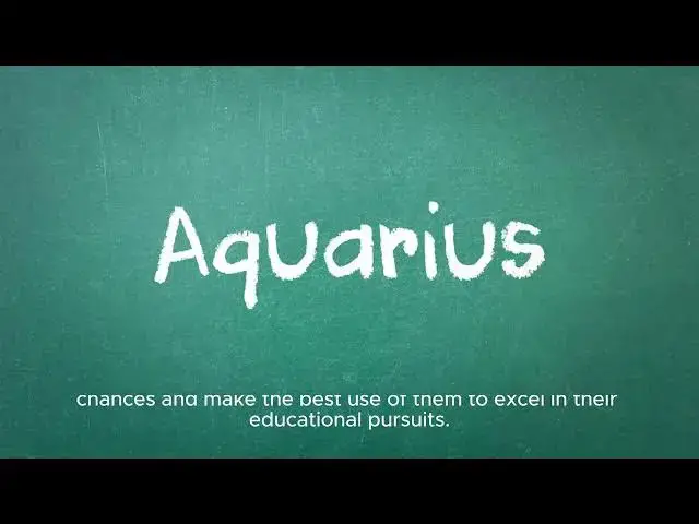 Video thumbnail for Aquarius Daily Horoscope Today, January 29, 2024 Predicts New Territories - Hindustan Time