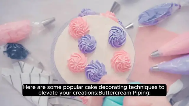 Video thumbnail for Best Cake Decorating Techniques