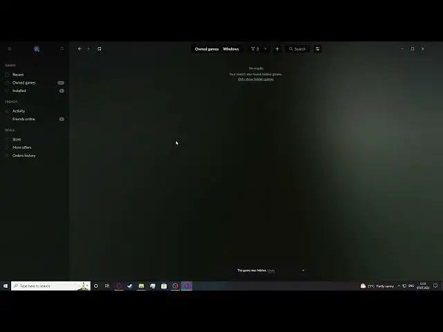 Video thumbnail for Gog Galaxy 2022 - How To Hide Games