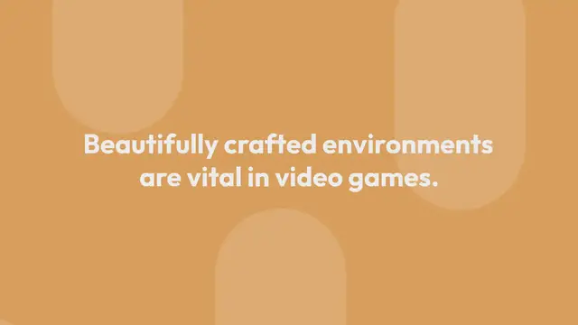 Video thumbnail for Beautifully Crafted Environments