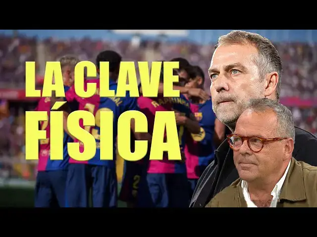 Video thumbnail for ¿POR QUÉ EL BARÇA AGUANTA MEJOR FÍSICAMENTE? LLUÍS CARRASCO NOS CUENTA EL SECRETO DE FLICK
