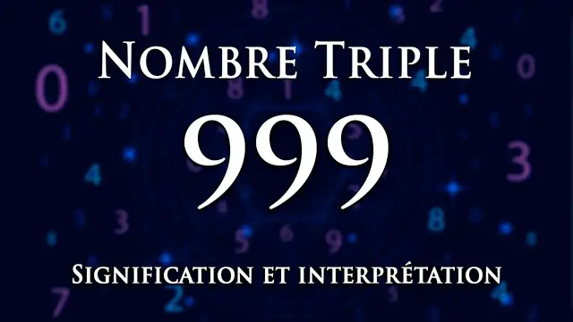 Video thumbnail for 🌀 INTERPRÉTATION DU NOMBRE 999 : numérologie et message angélique