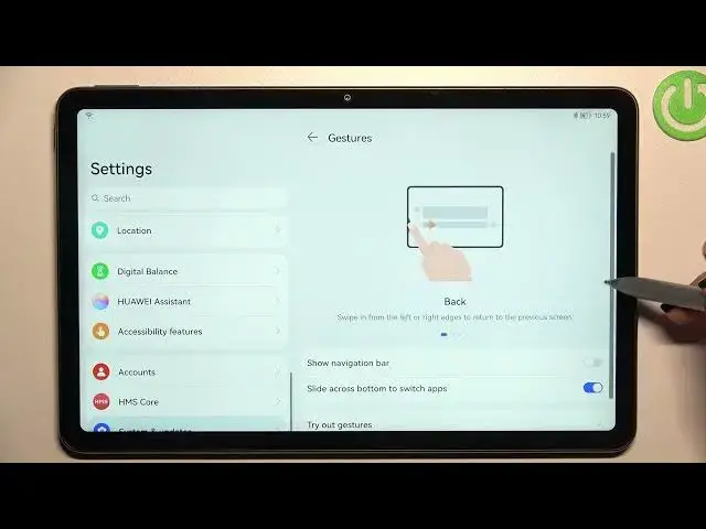 'Video thumbnail for How to Set Up Gestures Navigation in Huawei Matepad 10 4 2022 - Switch Buttons to Gestures'