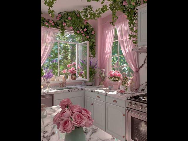 Video thumbnail for La vie en rose #deco #maison #cuisine