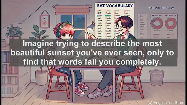 Video thumbnail for 5000 Must Know SAT Vocabulary - Ineffable: The Word for Indescribable Beauty