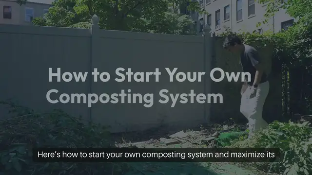 Video thumbnail for How to Compost for Your Outdoor Garden